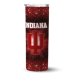 indiana-hoosiers-radiant-glitter-red-skinny-tumbler-best-selling.webp