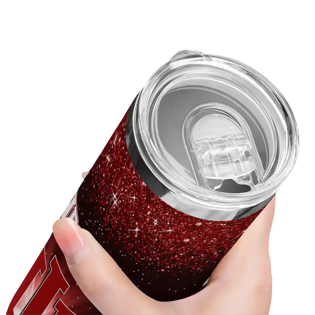 indiana-hoosiers-radiant-glitter-red-skinny-tumbler-high-quality.webp