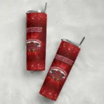 jacksonville-state-gamecocks-radiant-glitter-red-skinny-tumbler-best-selling.webp