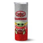 jacksonville-state-gamecocks-yoda-smile-red-skinny-tumbler-best-selling-1.webp