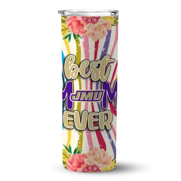 james madison dukes flower cluster skinny tumbler best selling