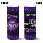 james-madison-dukes-radiant-glitter-purple-skinny-tumbler-best-selling.webp