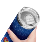 kansas-jayhawks-radiant-glitter-blue-skinny-tumbler-best-selling.webp