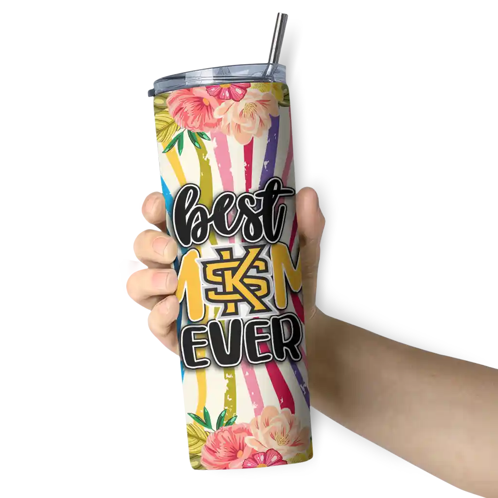 kennesaw-state-owls-flower-cluster-skinny-tumbler-premium-grade-1.webp