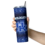 kentucky-wildcats-radiant-glitter-blue-skinny-tumbler-best-selling-2.webp