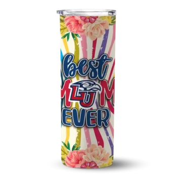 Liberty Flames Flower Cluster Skinny Tumbler