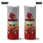 louisville-cardinals-yoda-smile-red-skinny-tumbler-best-selling.webp