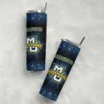 marquette-golden-eagles-radiant-glitter-blue-skinny-tumbler-best-selling.webp
