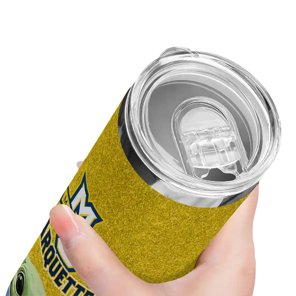 marquette-golden-eagles-yoda-smile-blue-skinny-tumbler-high-quality.webp