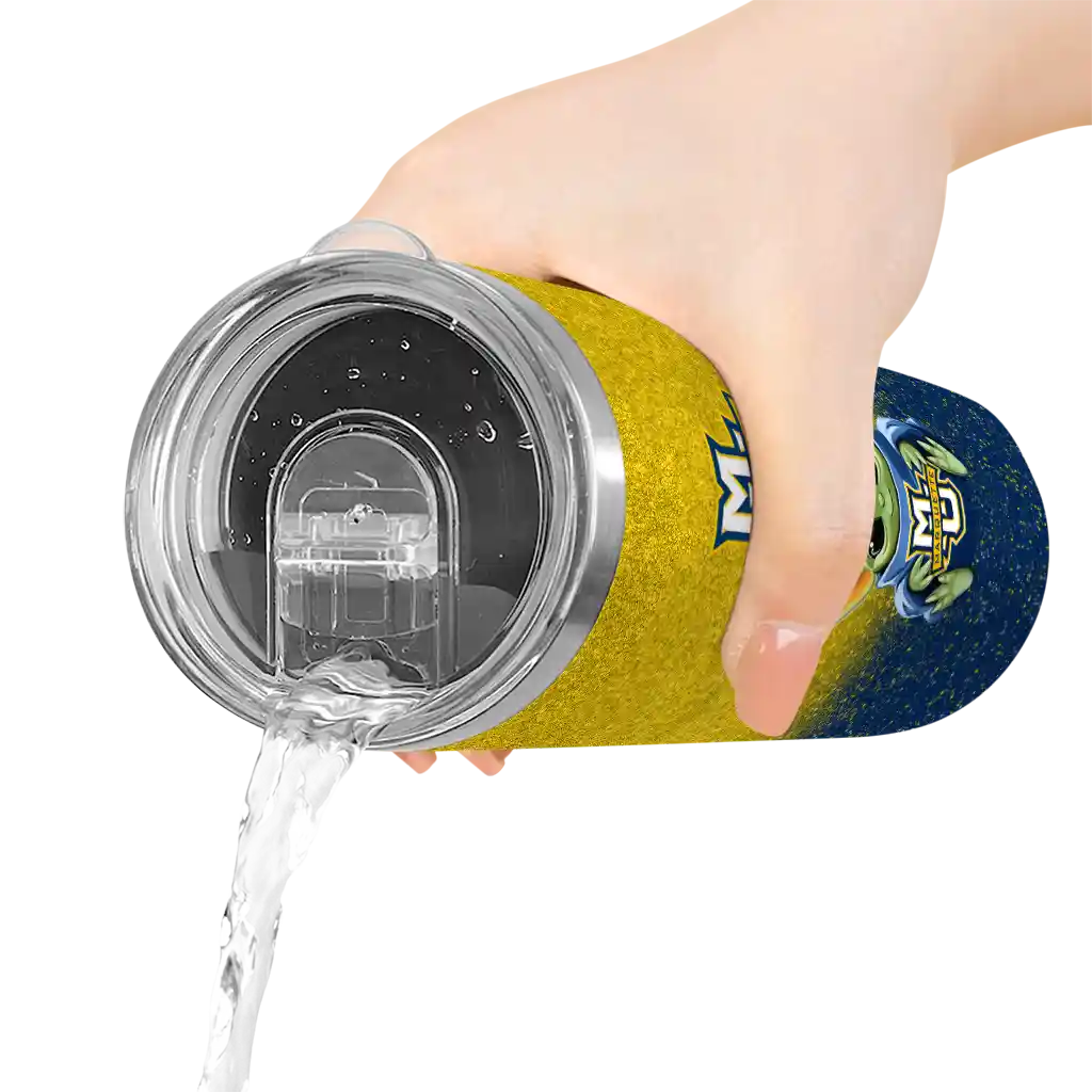 marquette-golden-eagles-yoda-smile-blue-skinny-tumbler-latest-model.webp
