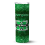 marshall-thundering-herd-radiant-glitter-green-skinny-tumbler-best-selling-3.webp