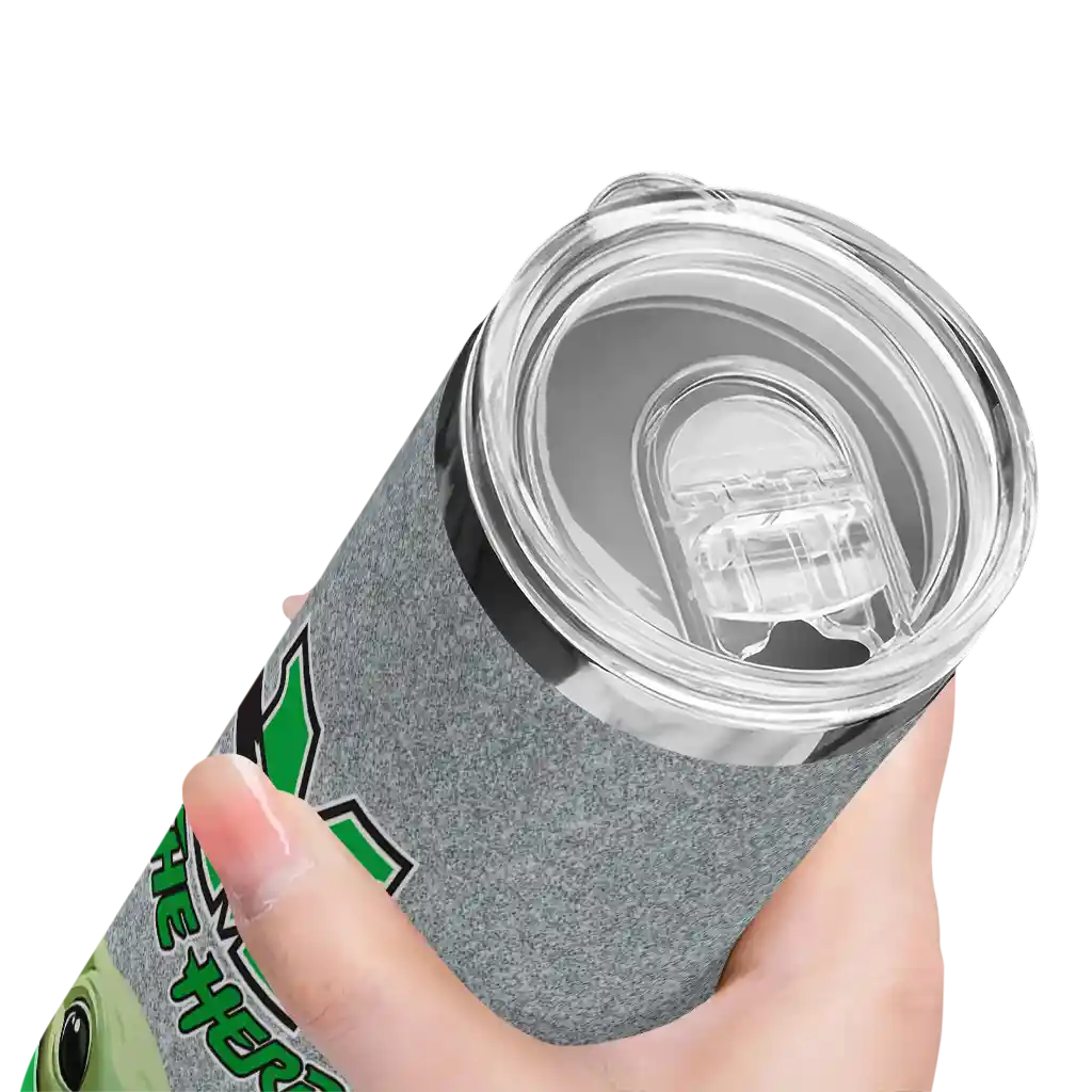 marshall-thundering-herd-yoda-smile-green-skinny-tumbler-high-quality-2.webp