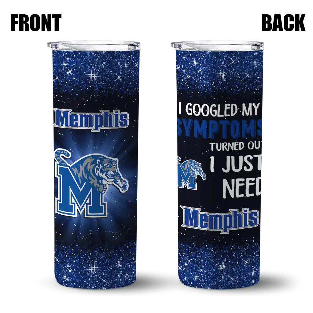 memphis-tigers-radiant-glitter-blue-skinny-tumbler-fashion-forward-1.webp