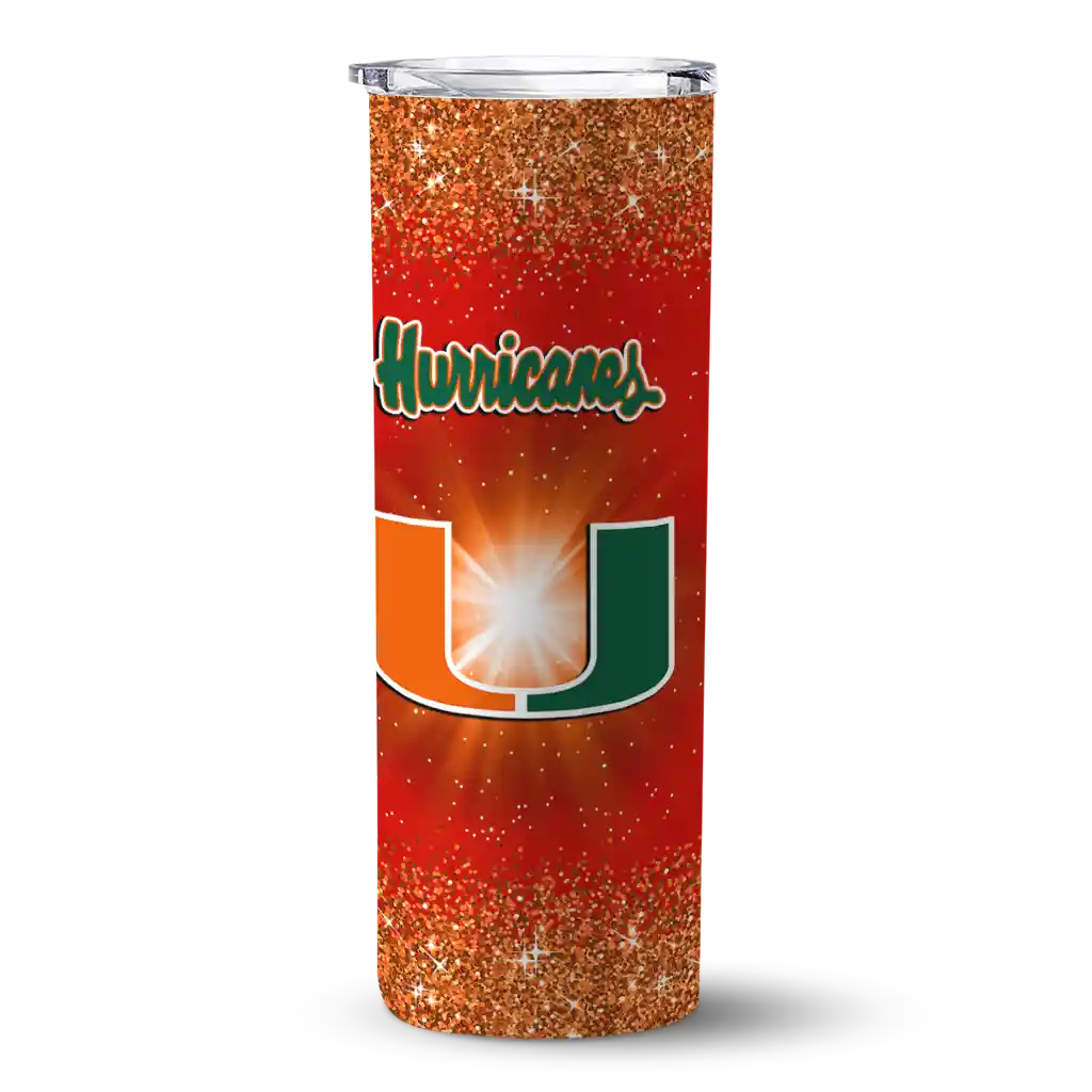miami-hurricanes-radiant-glitter-orange-skinny-tumbler-best-selling.webp miami hurricanes radiant glitter orange skinny tumbler best selling