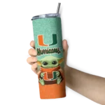 miami-hurricanes-yoda-smile-orange-skinny-tumbler-best-selling.webp
