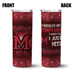 miami-redhawks-radiant-glitter-red-skinny-tumbler-best-selling.webp