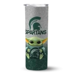 michigan-state-spartans-yoda-smile-green-skinny-tumbler-best-selling.webp