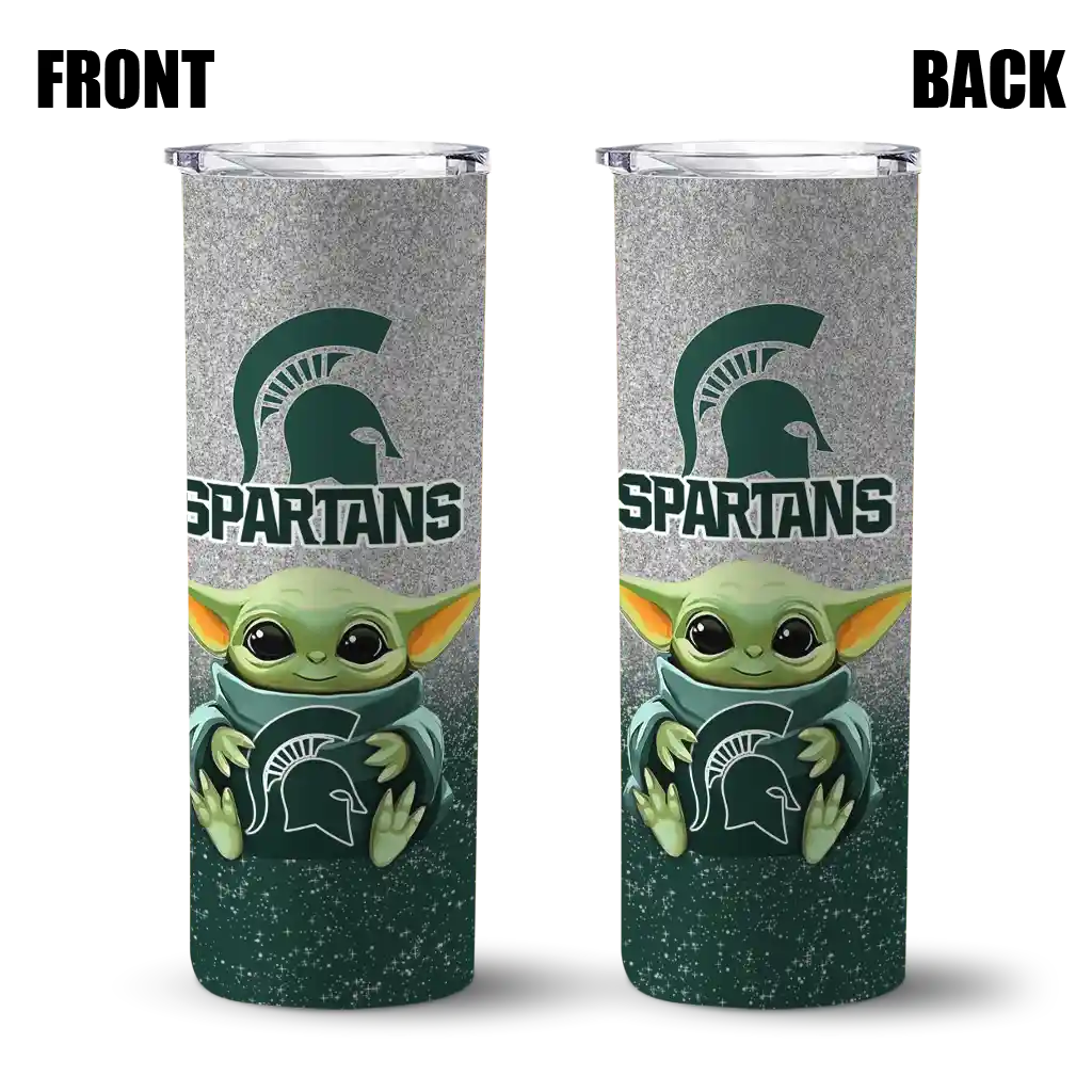 michigan-state-spartans-yoda-smile-green-skinny-tumbler-fashion-forward.webp