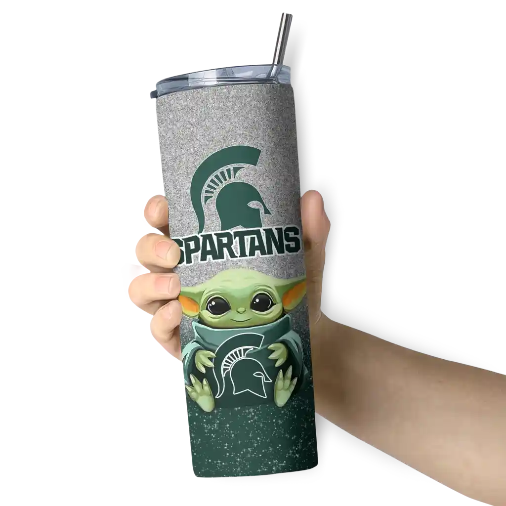 michigan-state-spartans-yoda-smile-green-skinny-tumbler-premium-grade.webp