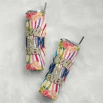 navy-midshipmen-flower-cluster-skinny-tumbler-best-selling.webp