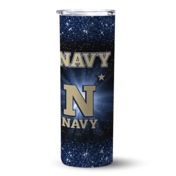 Navy Midshipmen Tumber - Navy Radiant Glitter Skinny Blue