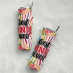 nebraska-cornhuskers-flower-cluster-skinny-tumbler-best-selling.webp
