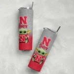 nebraska-cornhuskers-yoda-smile-red-skinny-tumbler-best-selling.webp