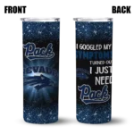nevada-wolf-pack-radiant-glitter-blue-skinny-tumbler-best-selling.webp