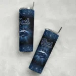nevada-wolf-pack-radiant-glitter-blue-skinny-tumbler-best-selling.webp