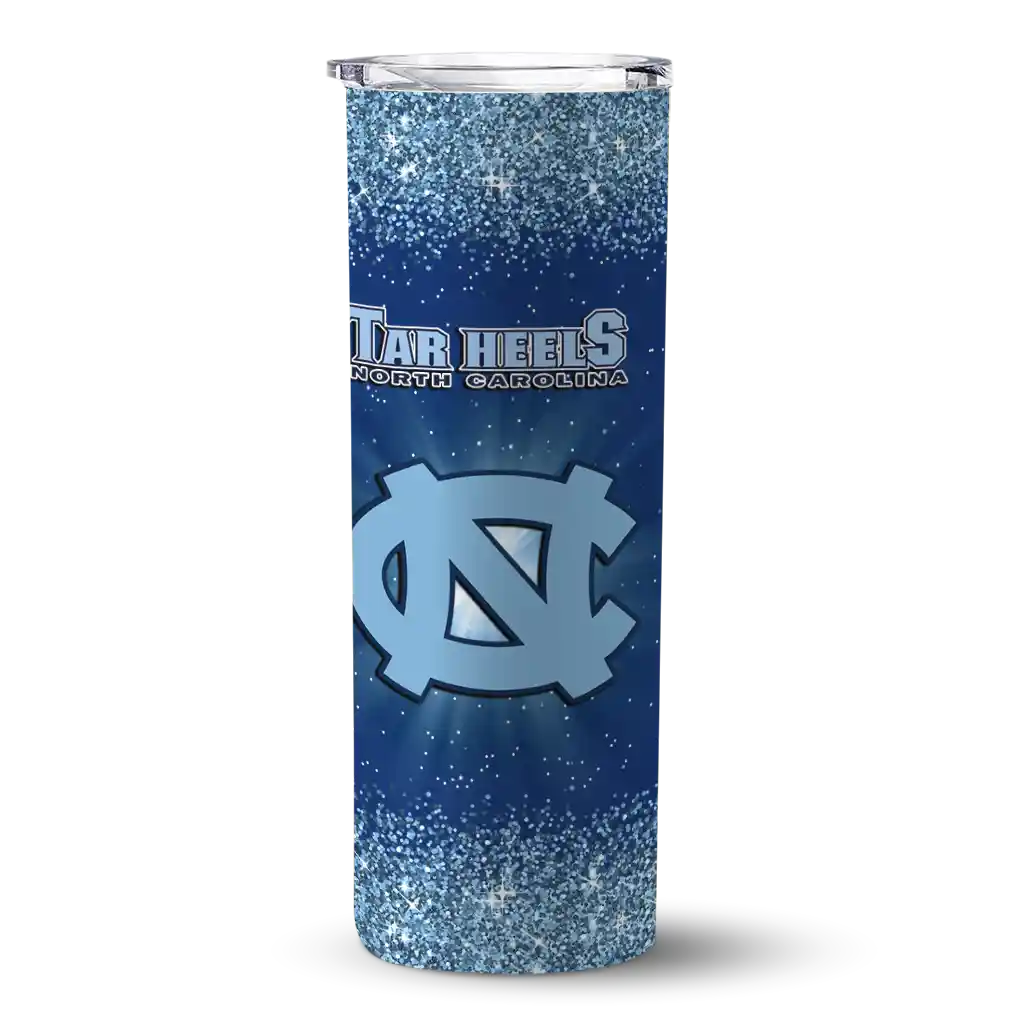north-carolina-tar-heels-radiant-glitter-light-blue-skinny-tumbler-best-selling.webp north carolina tar heels radiant glitter light blue skinny tumbler best selling