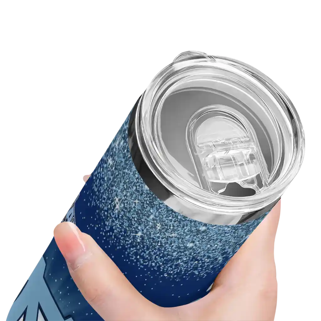 north-carolina-tar-heels-radiant-glitter-light-blue-skinny-tumbler-high-quality.webp
