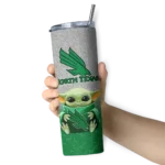 north-texas-mean-green-yoda-smile-green-skinny-tumbler-best-selling.webp