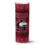 northern-illinois-huskies-radiant-glitter-red-skinny-tumbler-best-selling.webp