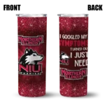 northern-illinois-huskies-radiant-glitter-red-skinny-tumbler-best-selling.webp