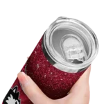 northern-illinois-huskies-radiant-glitter-red-skinny-tumbler-best-selling.webp
