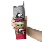 northern-illinois-huskies-yoda-smile-red-skinny-tumbler-best-selling.webp