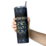 notre-dame-fighting-irish-radiant-glitter-navy-skinny-tumbler-best-selling.webp
