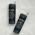 notre-dame-fighting-irish-radiant-glitter-navy-skinny-tumbler-best-selling.webp