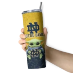 notre-dame-fighting-irish-yoda-smile-navy-skinny-tumbler-best-selling.webp