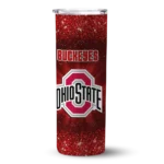 ohio-state-buckeyes-radiant-glitter-scarlet-skinny-tumbler-best-selling-1.webp