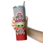ohio-state-buckeyes-yoda-smile-scarlet-skinny-tumbler-best-selling.webp