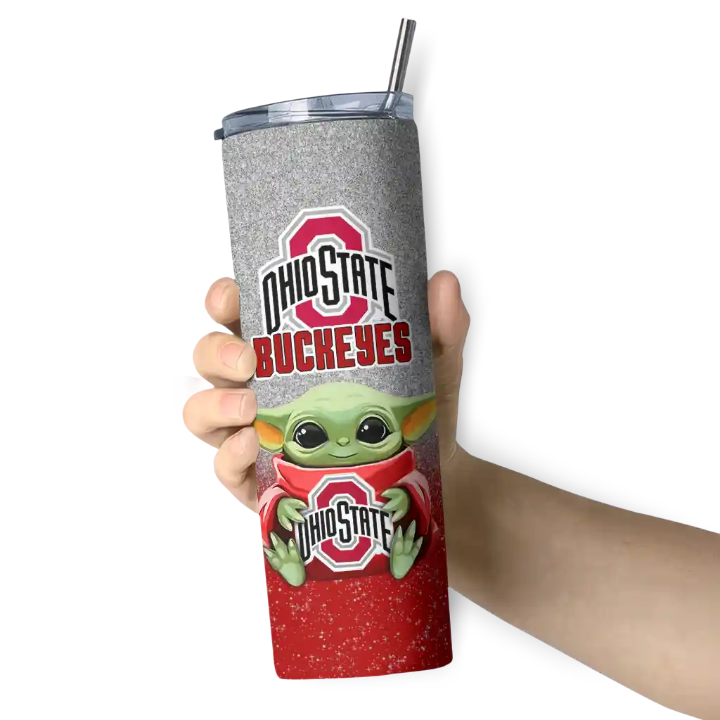 ohio-state-buckeyes-yoda-smile-scarlet-skinny-tumbler-premium-grade.webp