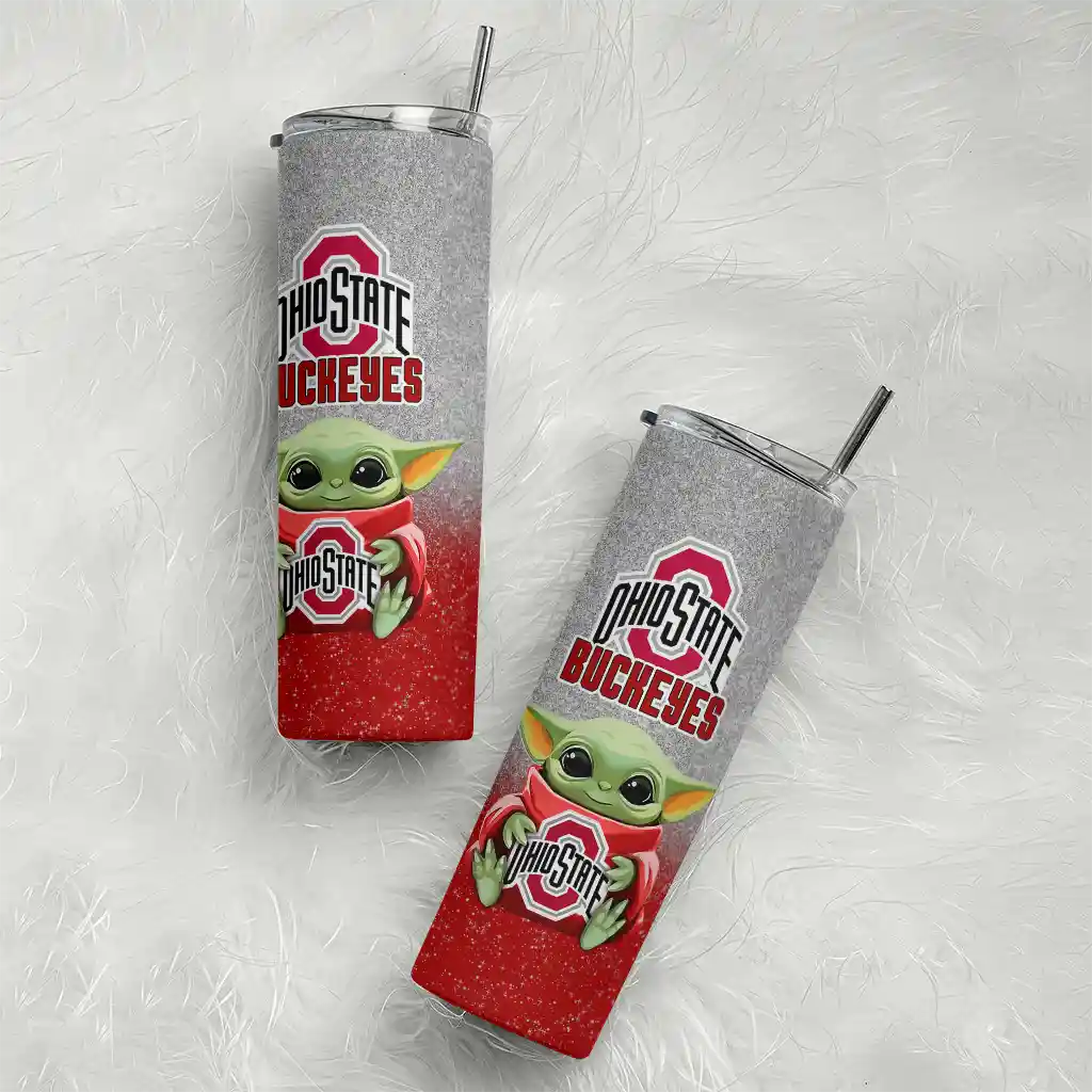 ohio-state-buckeyes-yoda-smile-scarlet-skinny-tumbler-top-rated.webp