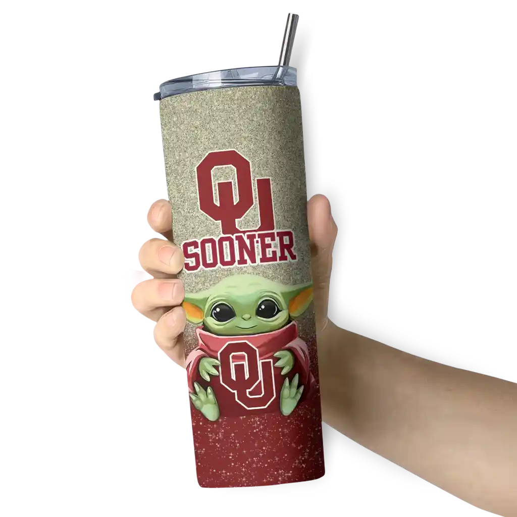 oklahoma-sooners-yoda-smile-crimson-skinny-tumbler-premium-grade.webp