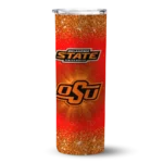 oklahoma-state-cowboys-radiant-glitter-orange-skinny-tumbler-best-selling.webp