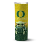 oregon-ducks-yoda-smile-green-skinny-tumbler-best-selling-1.webp
