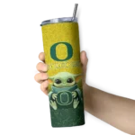 oregon-ducks-yoda-smile-green-skinny-tumbler-best-selling-1.webp