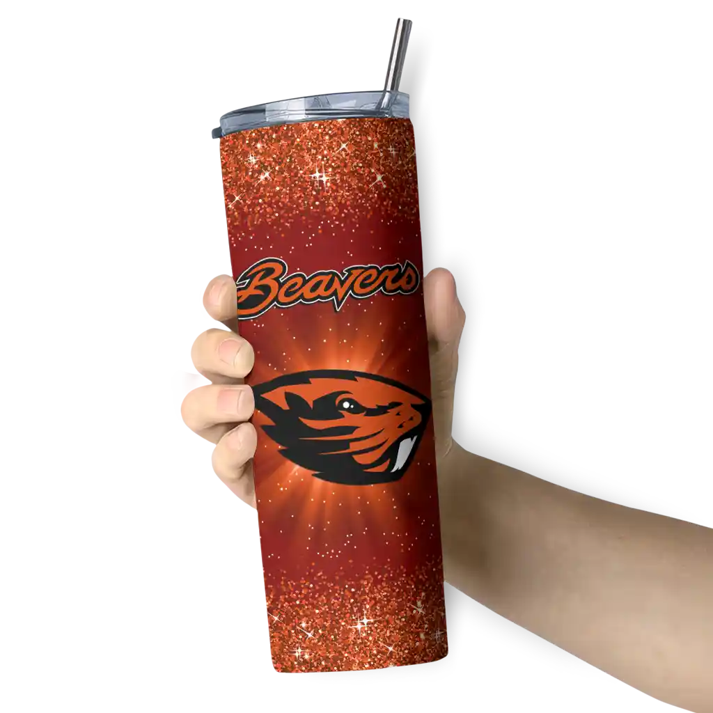 oregon-state-beavers-radiant-glitter-orange-skinny-tumbler-premium-grade-2.webp