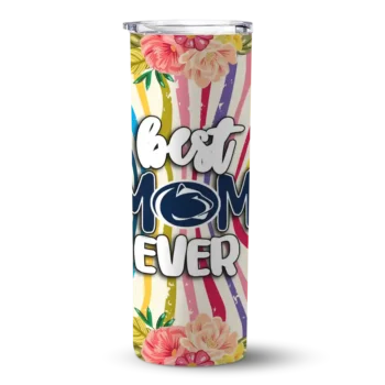 Penn State Nittany Lions Flower Cluster Skinny Tumbler