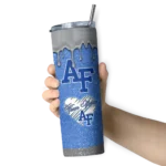 personalized-air-force-falcons-pixel-fade-blue-skinny-tumbler-best-selling-2.webp